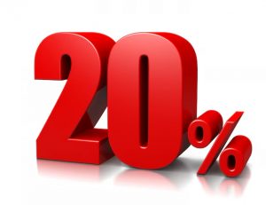 20% Deposit for Replacement Services